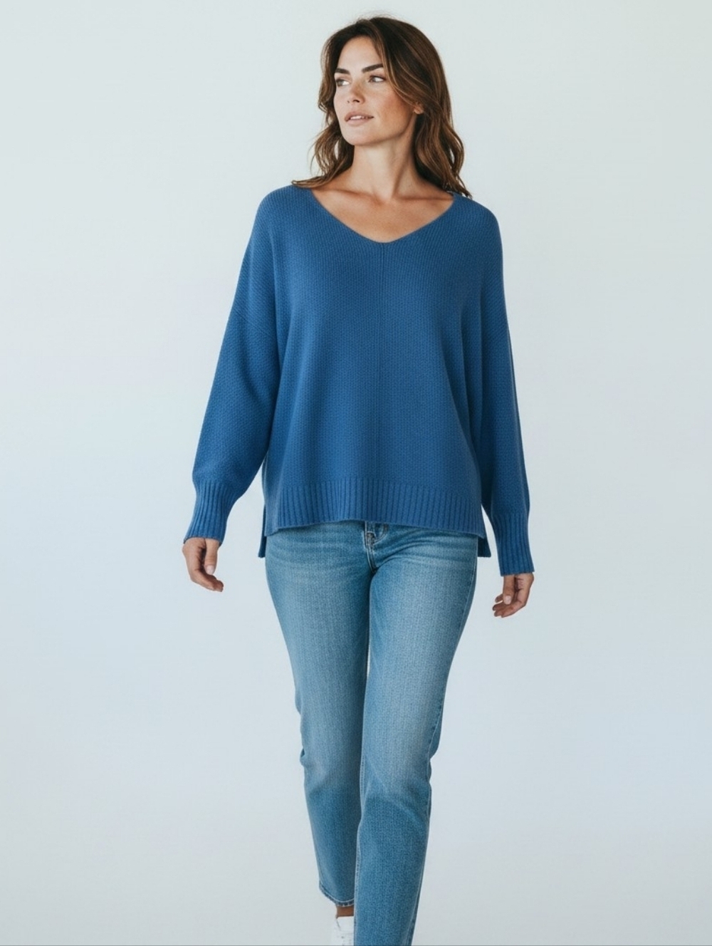 La Miel “Ella” V-Neck Sweater